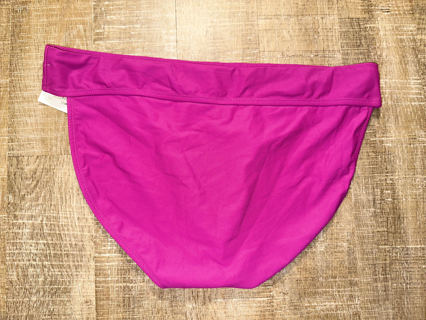 NWT Time & Tru (1X OR 2X) Brand New Purple Mid Rise Bikini Bottoms