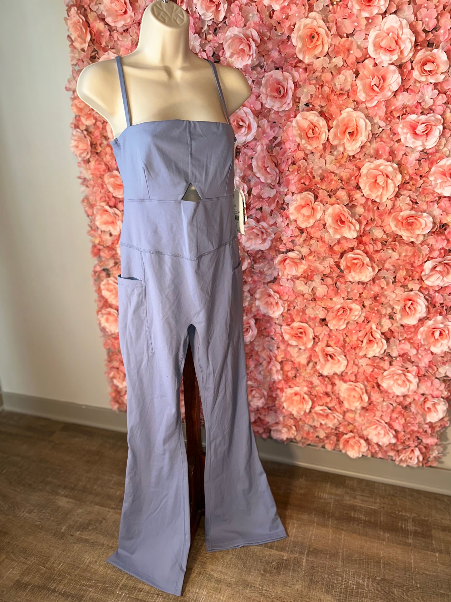 NWT Logilates (Medium) Brand New Light Blue Jumpsuit