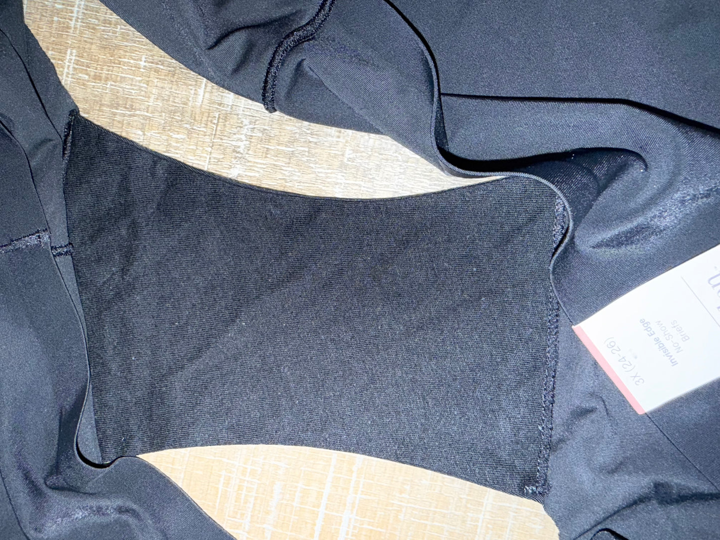 NWT Auden (3X) Brand New 2 Pairs of Black Brief Underwear Set