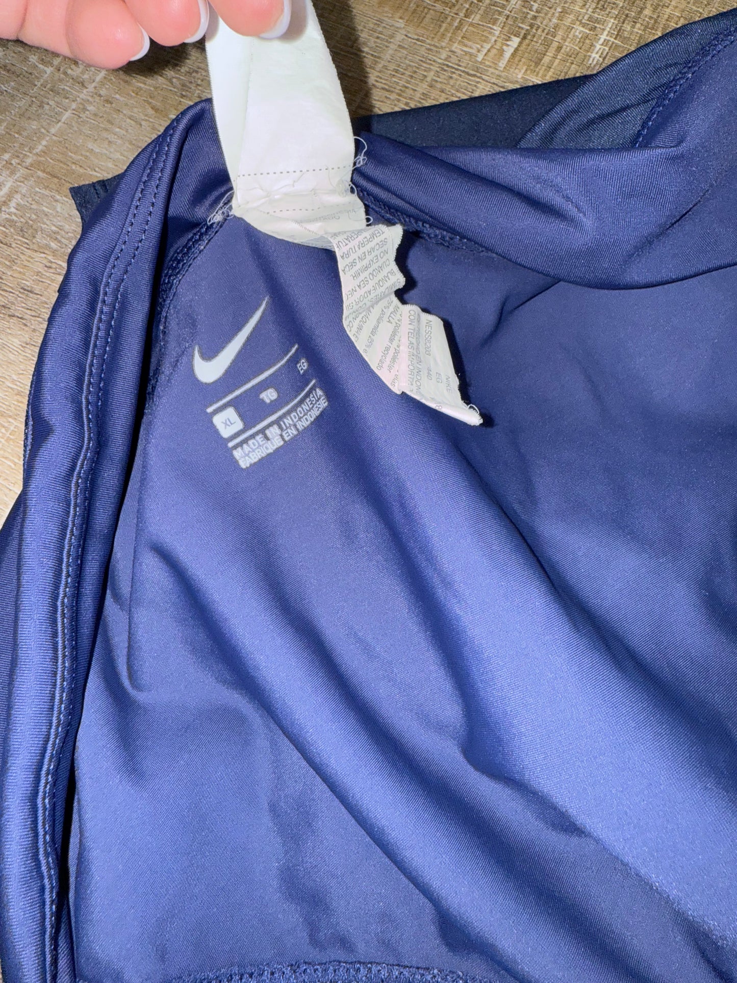 Nike (XL) Navy Blue Swimming Skirt