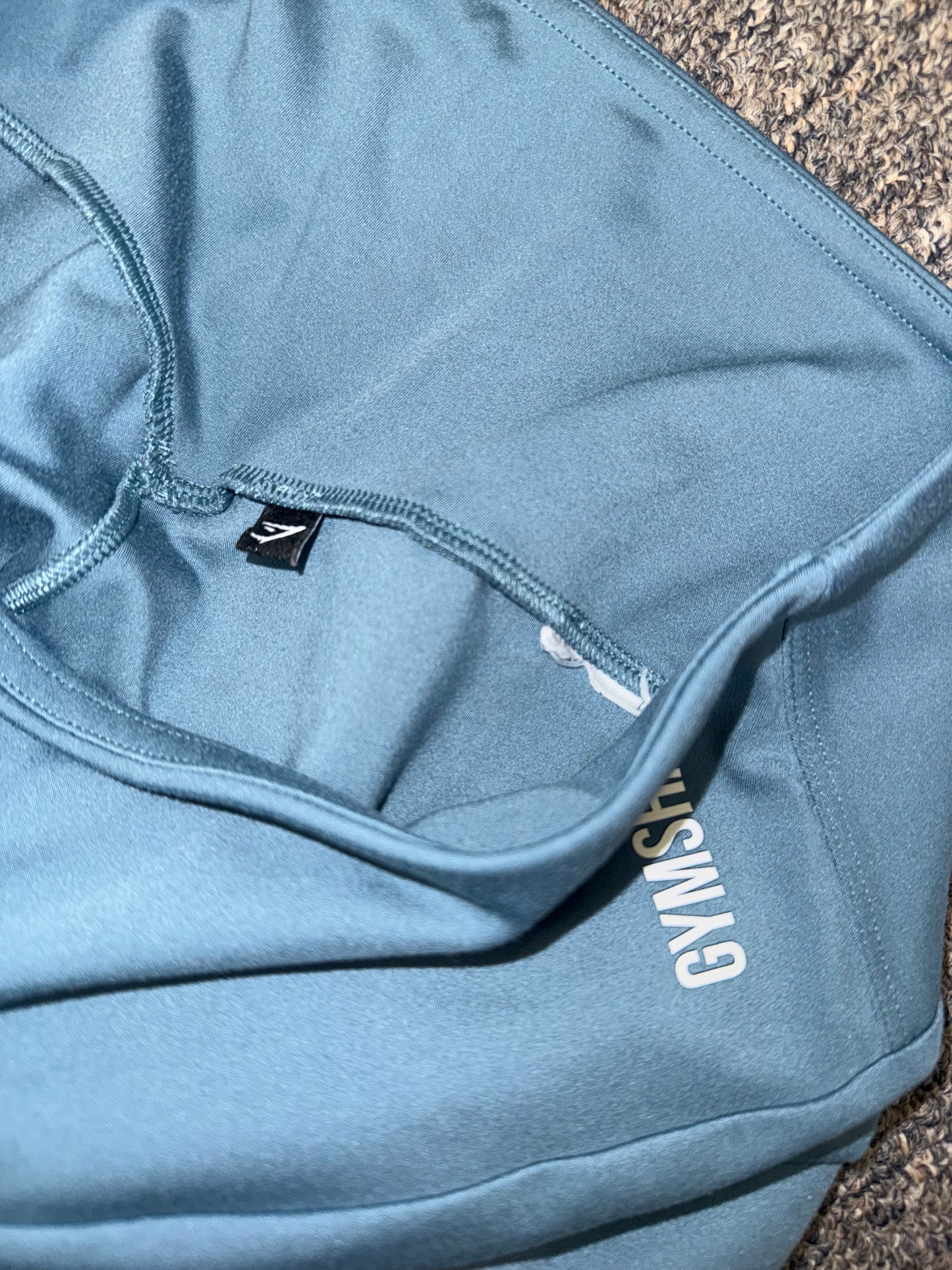 Gymshark Blue Cropped Leggings