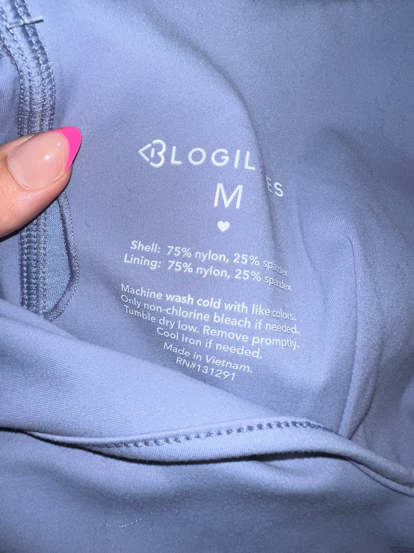 NWT Logilates (Medium) Brand New Light Blue Jumpsuit