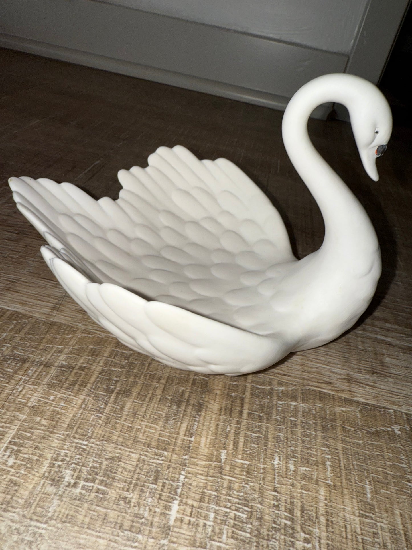 Geobel Vintage Swan Dish From Germany 1967