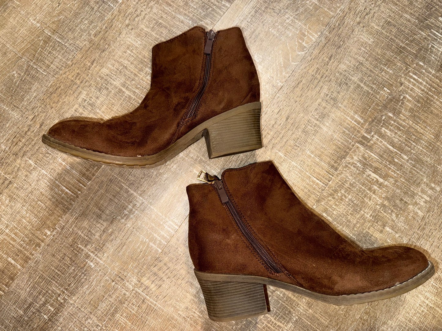 Reneeze (8) Brown Ankle Boots