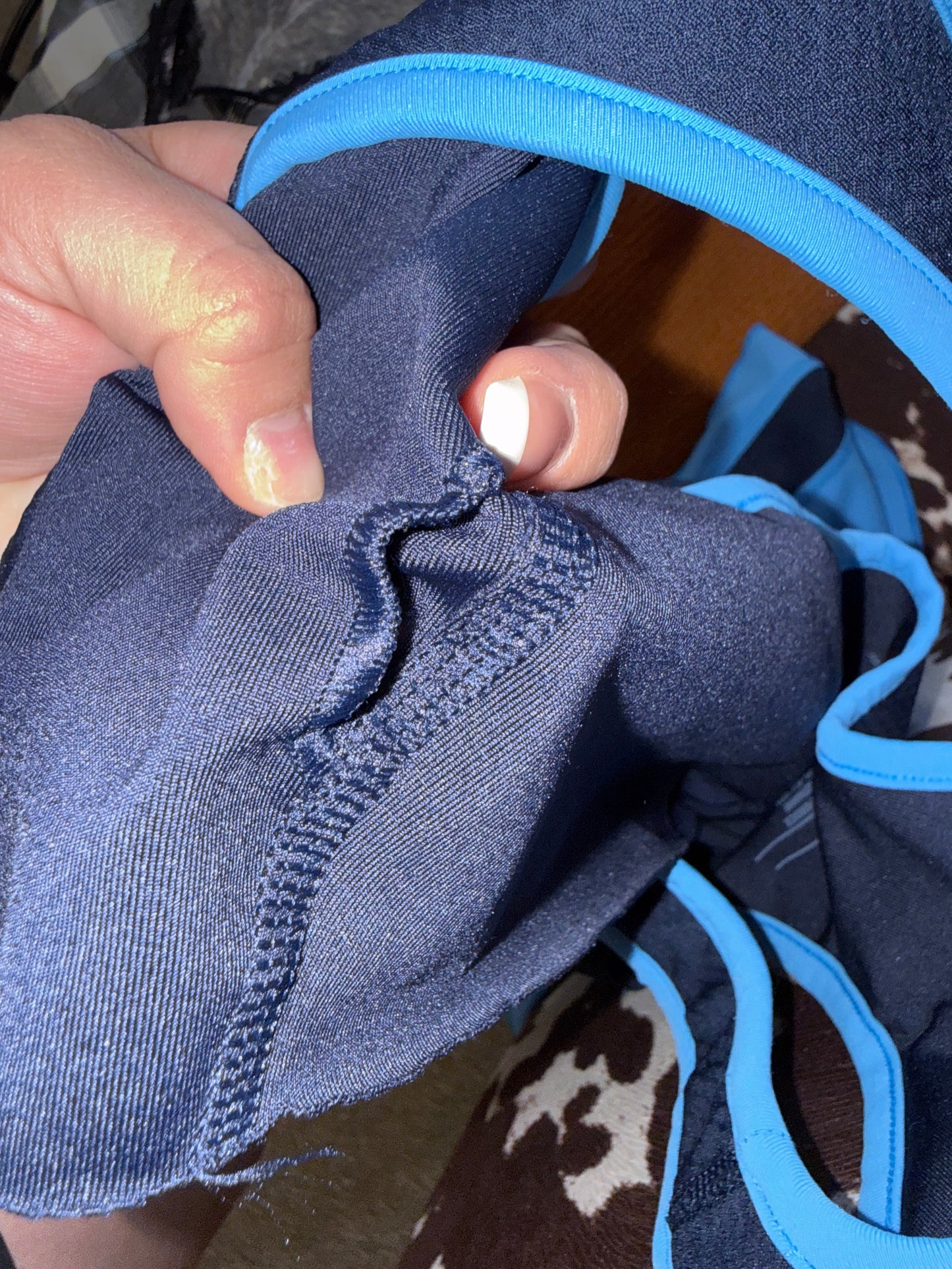 Patagonia (Small) Blue Sporty Padded Midi Dress