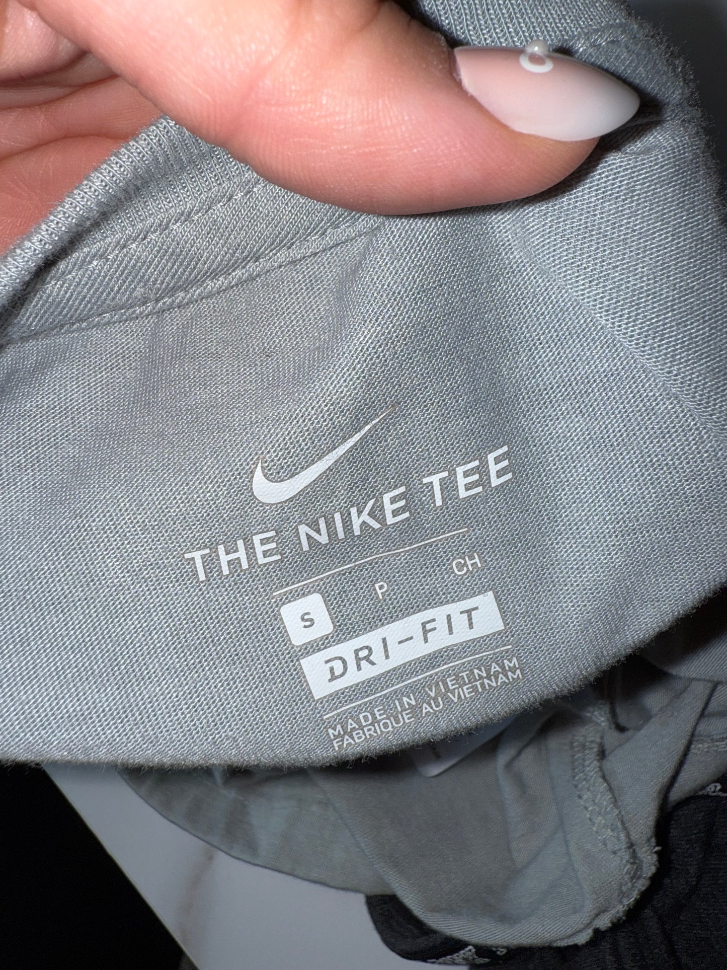 Nike (Small) Grey Dri-Fit Tank Top