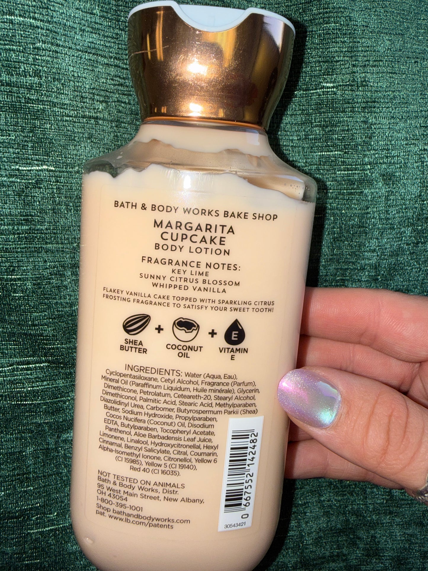Bath & Body Works (8 fl/oz) Margarita Cupcake Lotion