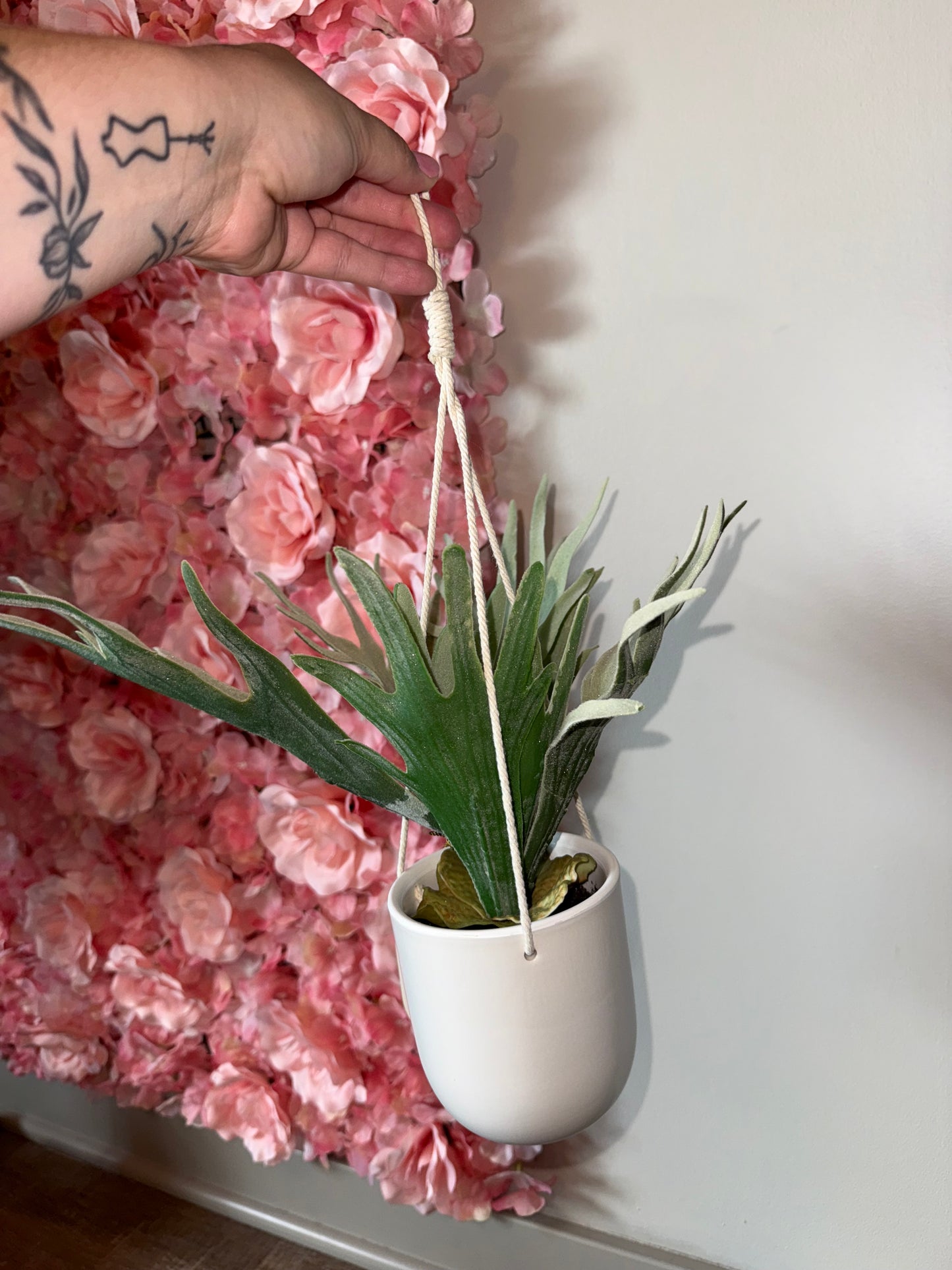 Threshold Brand New Hanging Potted Faux Plant