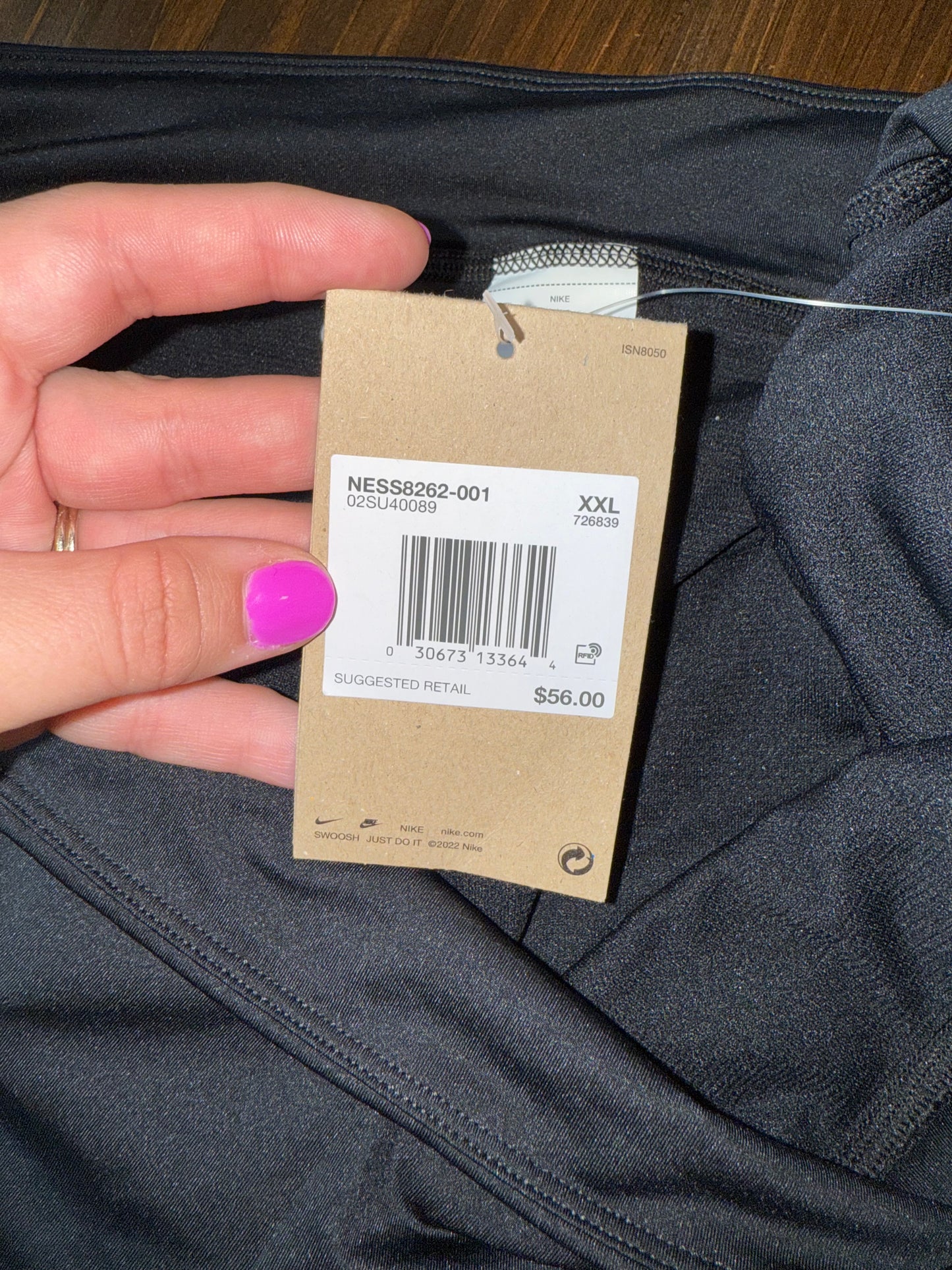 NWT Nike (XXL) Brand New Move To Zero Swim Bikini Surf Shorts