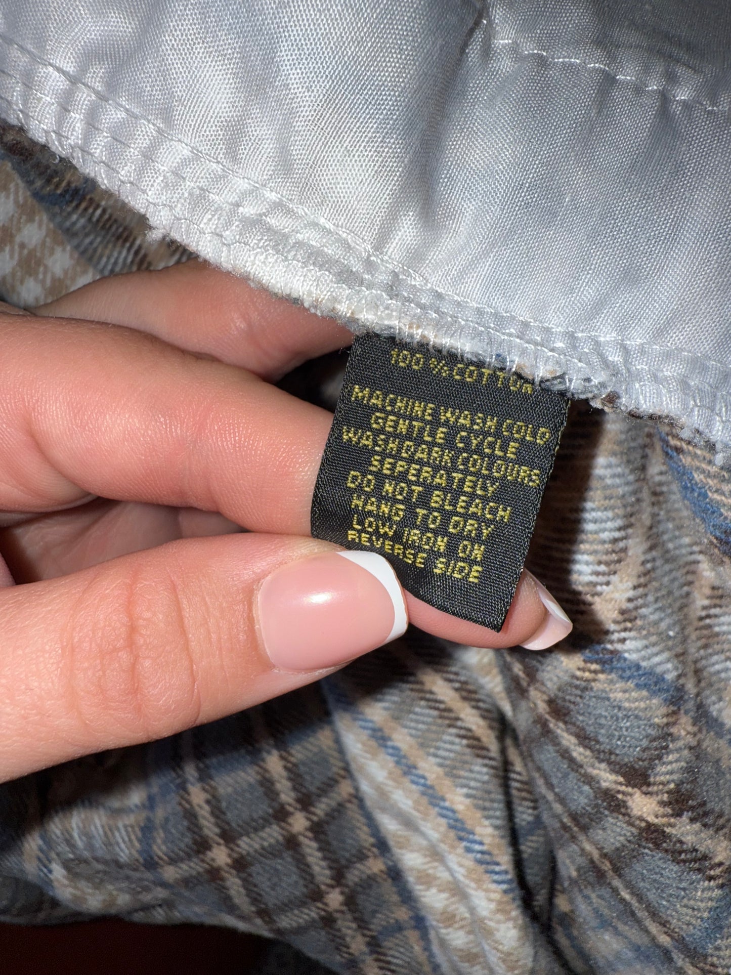 Taxi (2X) Neutral Good Quality Flannel