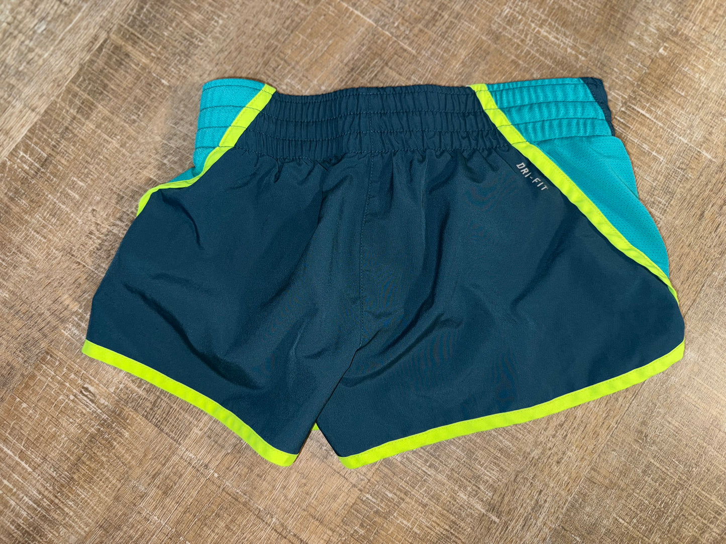 Nike (XS) Teal Dri-Fit Sporty Shorts with Built in Undies