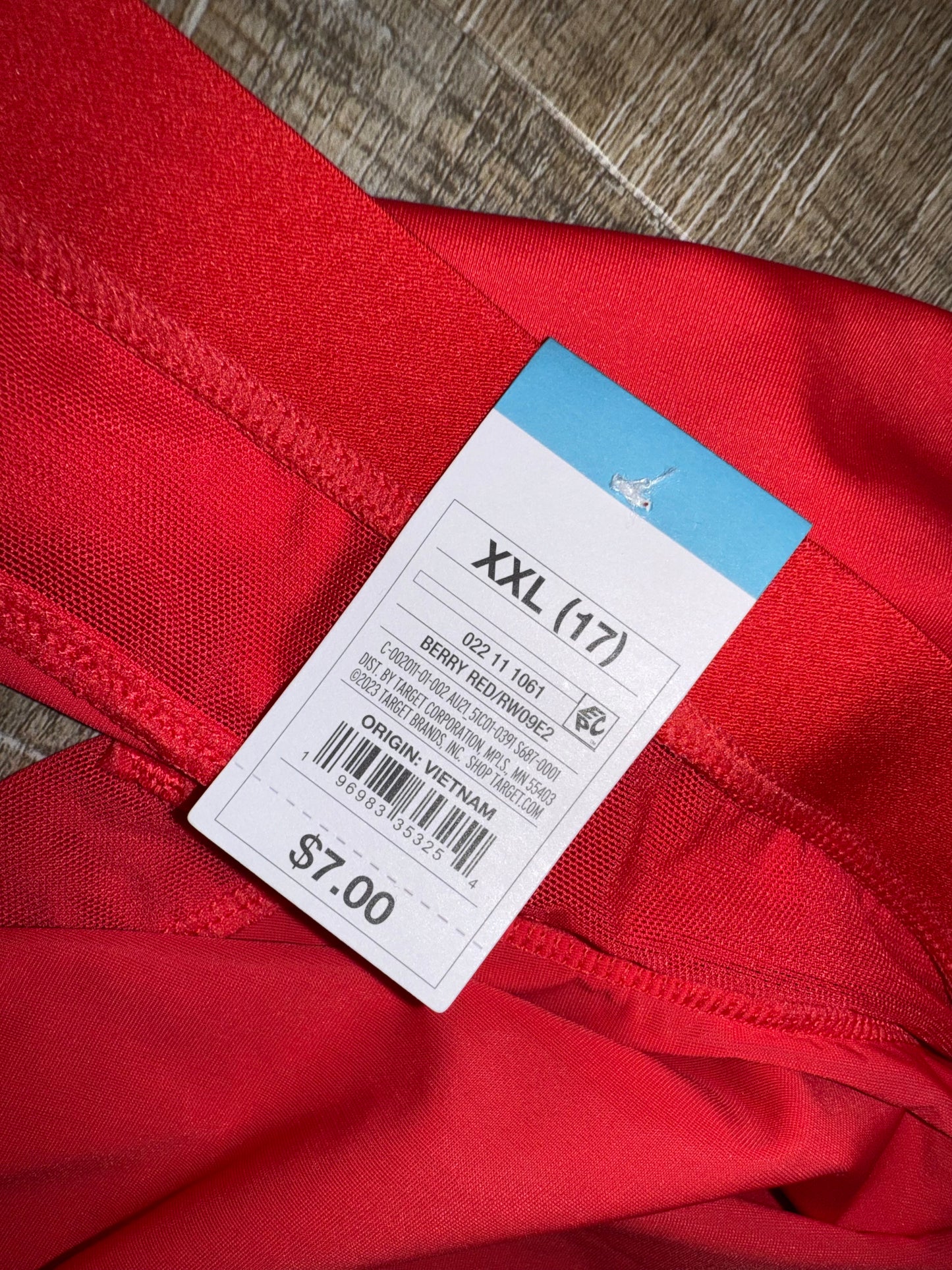 NWT Auden (XXL) Brand New 2 Pairs of Blue and Red Brief Underwear Set
