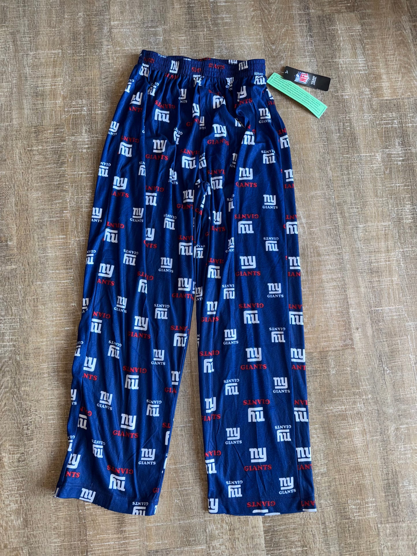 NWT NFL Team Apparel (Youth XL) Brand New NY Giants PJ Pants
