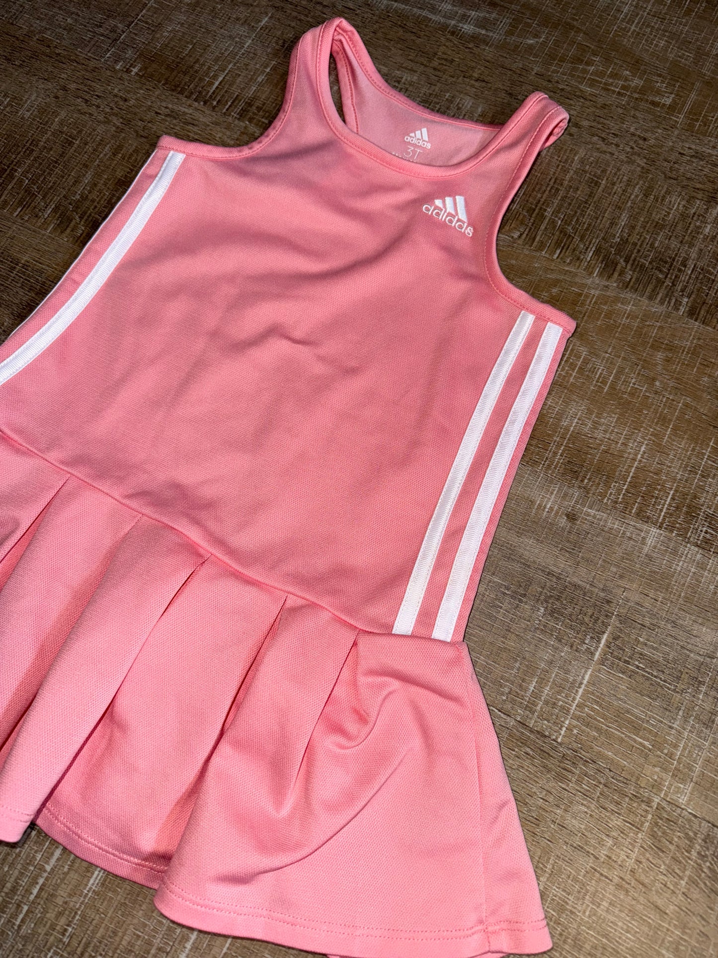 adidas (3T) Pink Regular Fit Tennis Dress