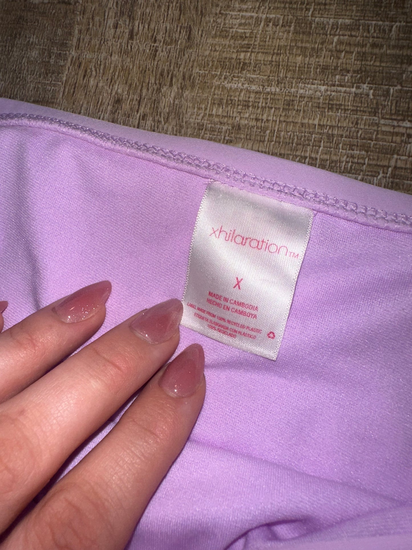 NWT Xhilaration (X) Brand New Purple Hipster Bikini Bottoms