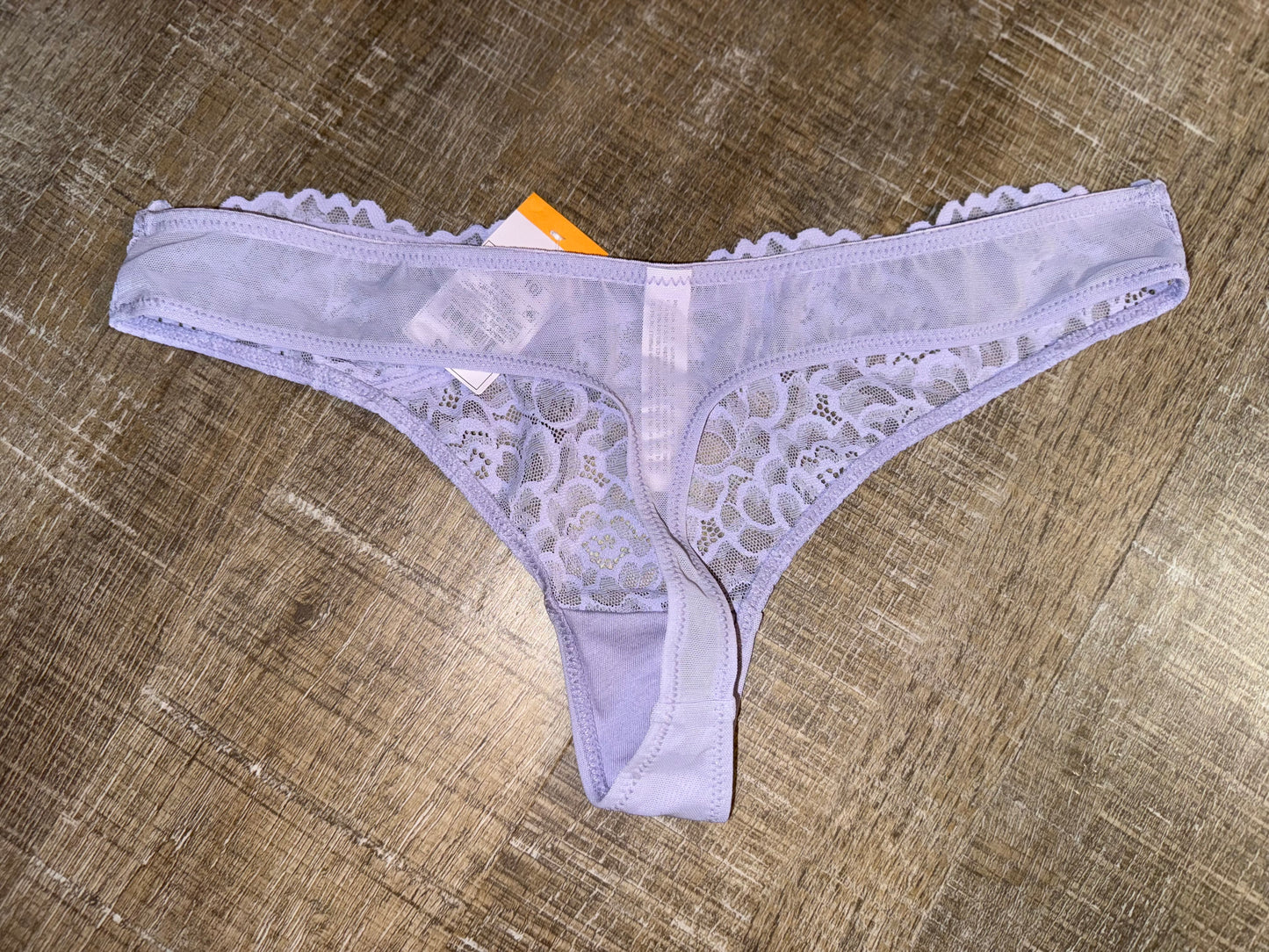 NWT Auden (Medium) Brand New Purple Lace Thong Style Undies