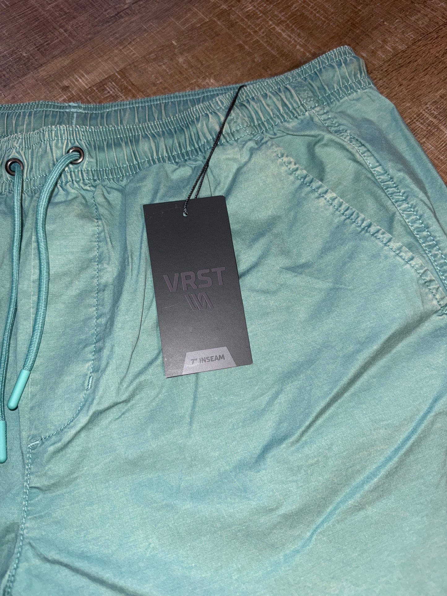 NWT VRST (M//L//XL) Brand New Dusty Teal Shorts with Stretch & 7" Inseam