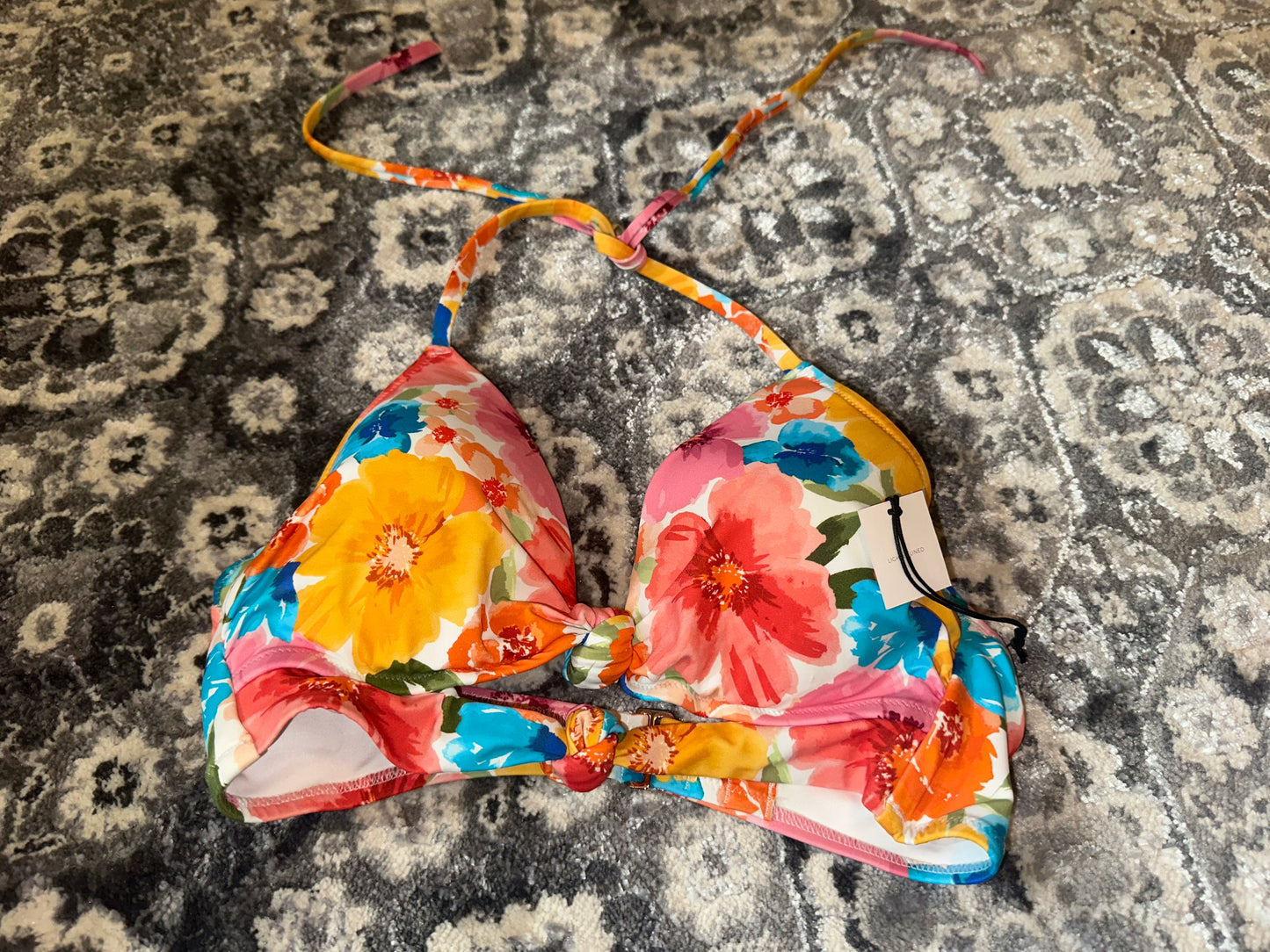 Shade & Shore (XS//Small) Brand New Floral Bikini Top