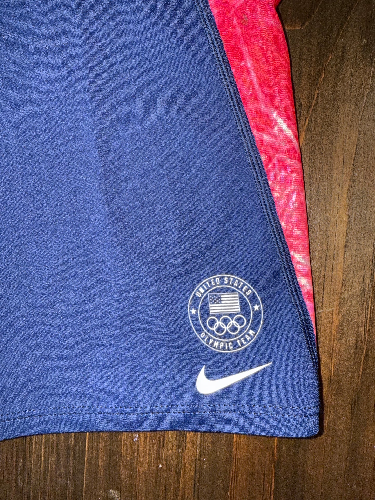 NWT Nike Hydrastrong (34) Brand New US Olympics Swim Spandex Shorts
