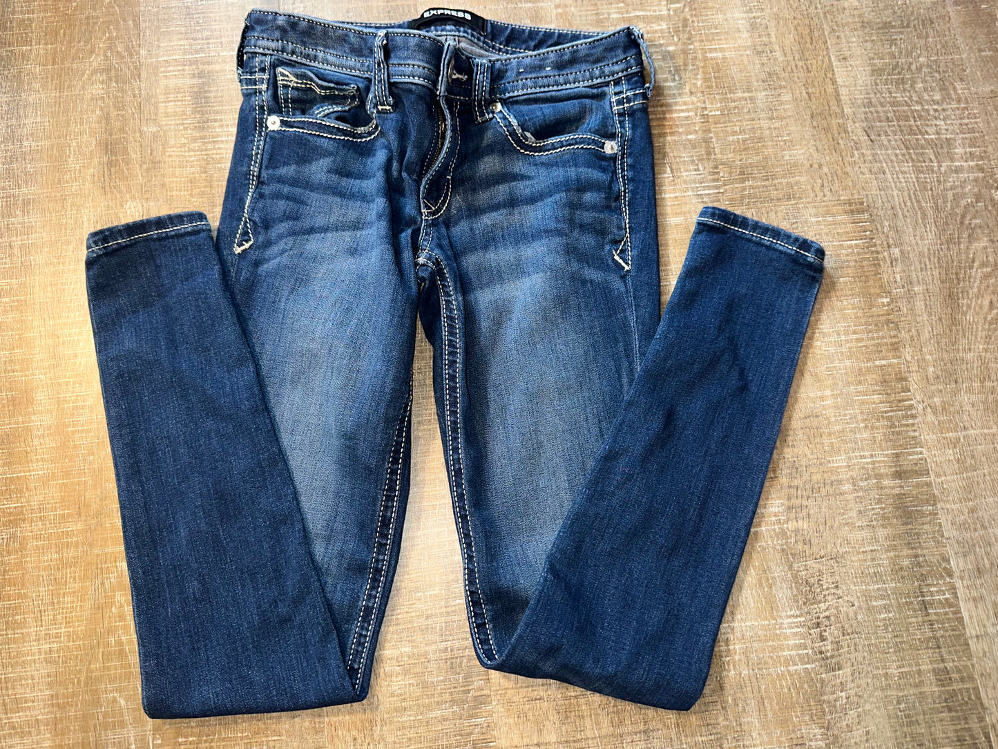 Express (4L) Legging Low Rise Stretch Denim Jeans