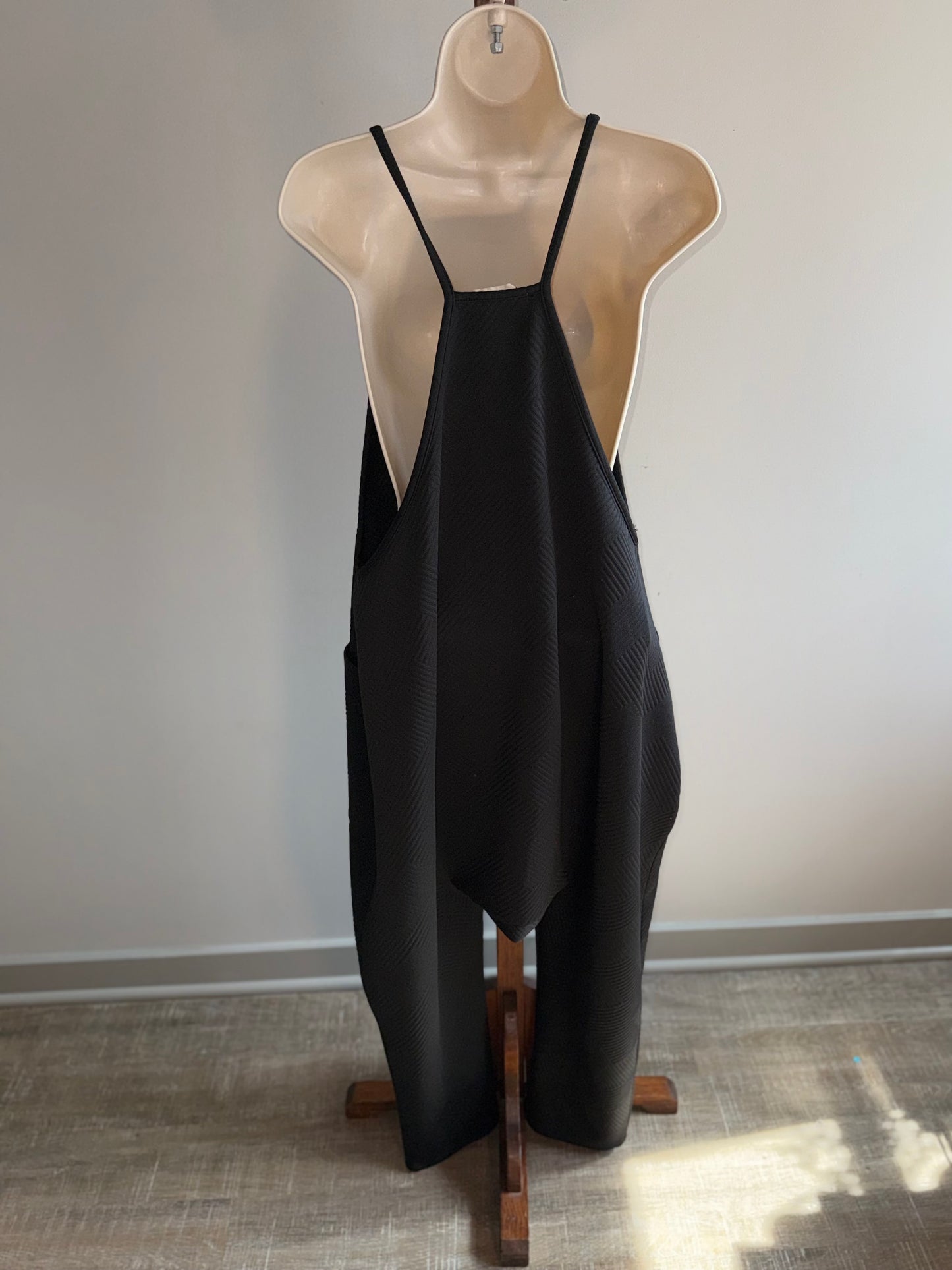 New In (Medium) Black Loose Fit Jumpsuit