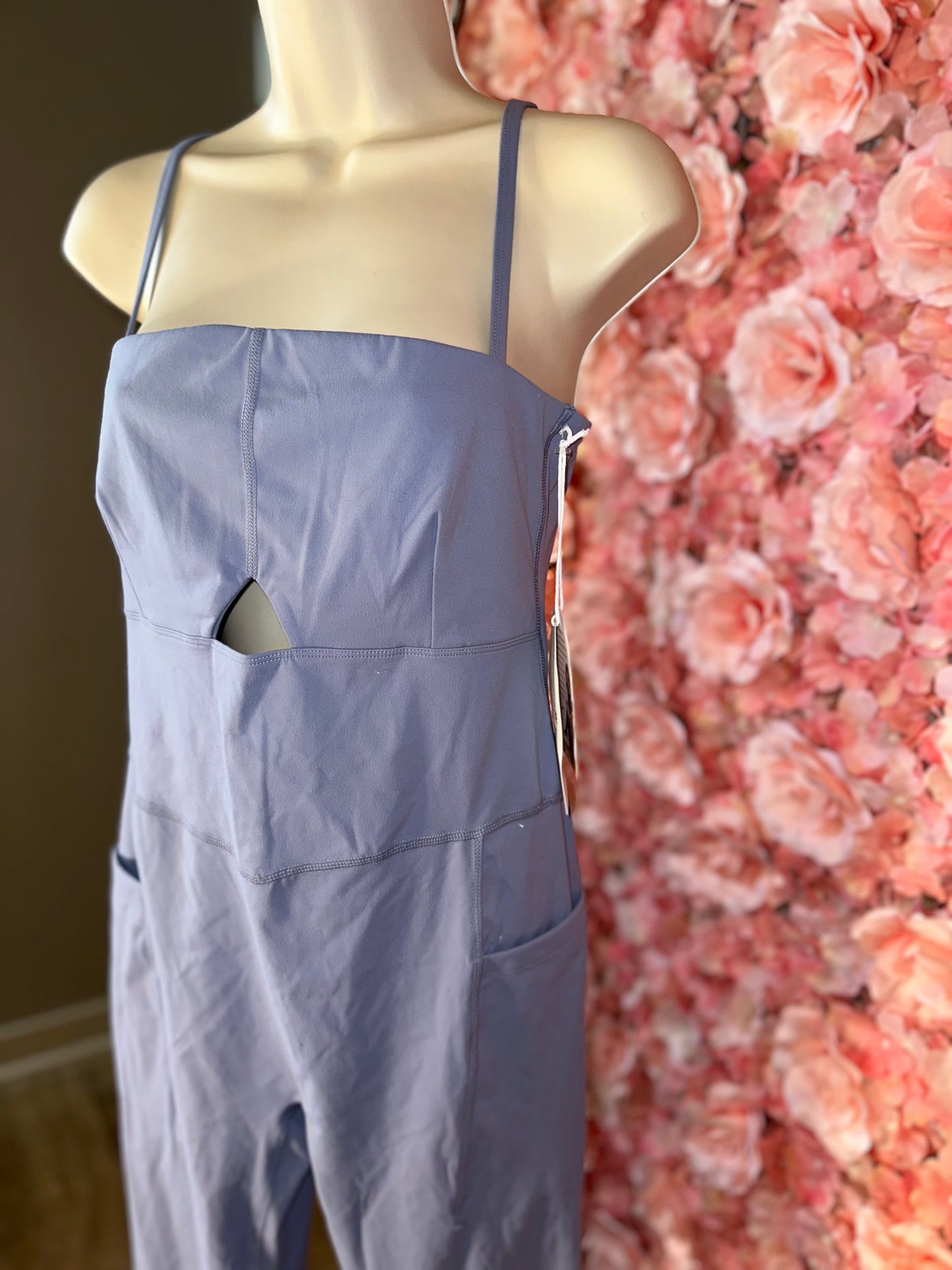 NWT Logilates (Medium) Brand New Light Blue Jumpsuit