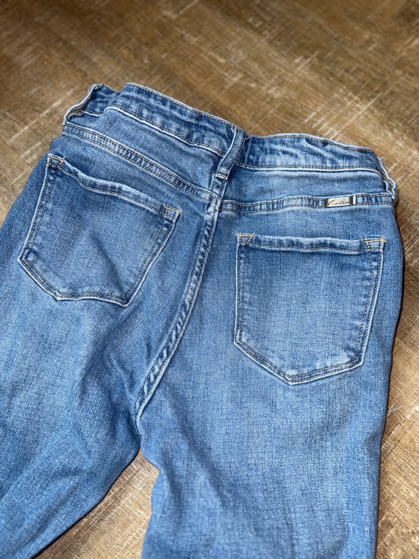 KanCan (28) Distressed Denim Blue Jeans
