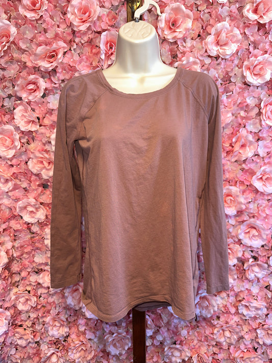 lululemon athletica Blush Long Sleeve Lightweight Tee