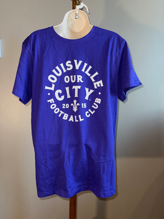 NWT Louisville (Medium) Brand New Purple Louisville City Football Club T-Shirt