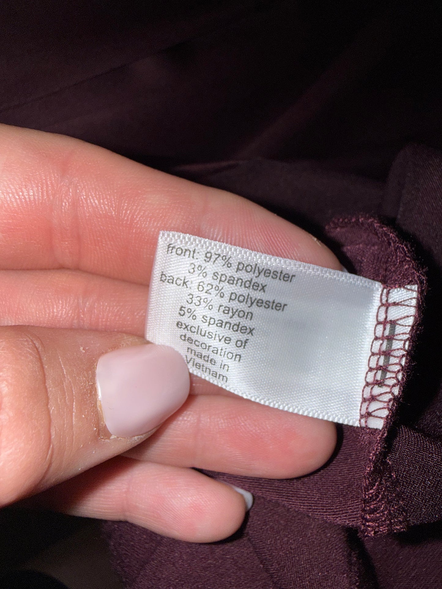 NWT Lane Bryant (26/28) Brand New Purple Satin Cami Tank with Lace V-Neck