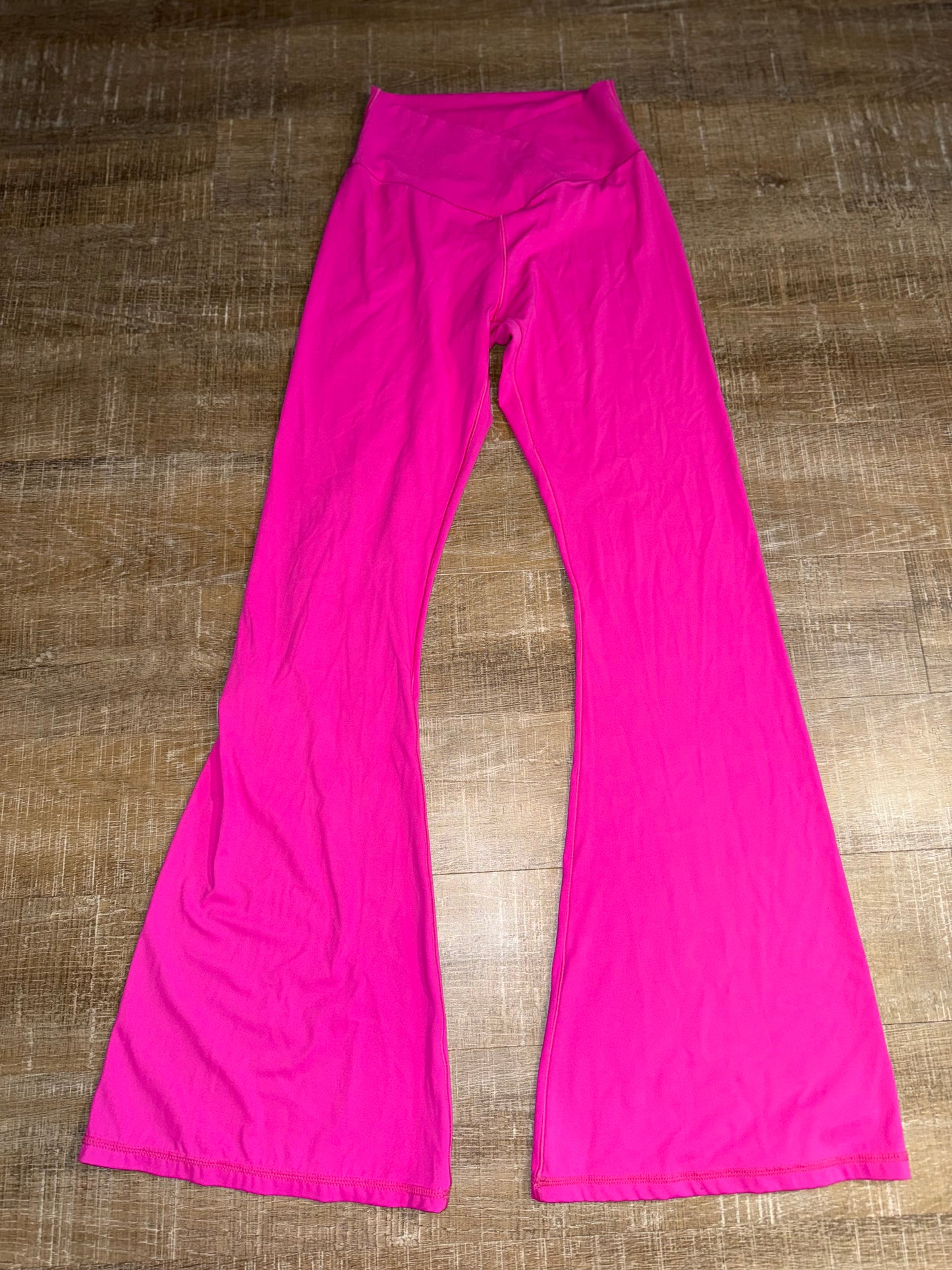 Sunzel (Small) Hot Pink Smooth Soft Bootcut Leggings