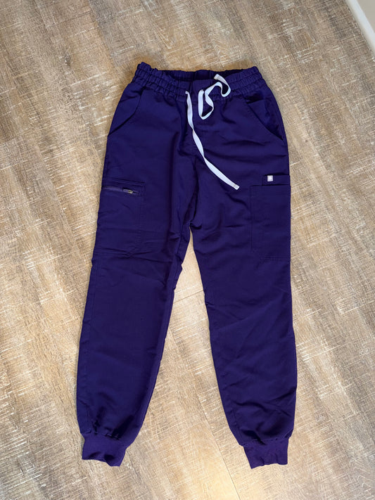 Figs (XS) Purple Jogger Style Pants