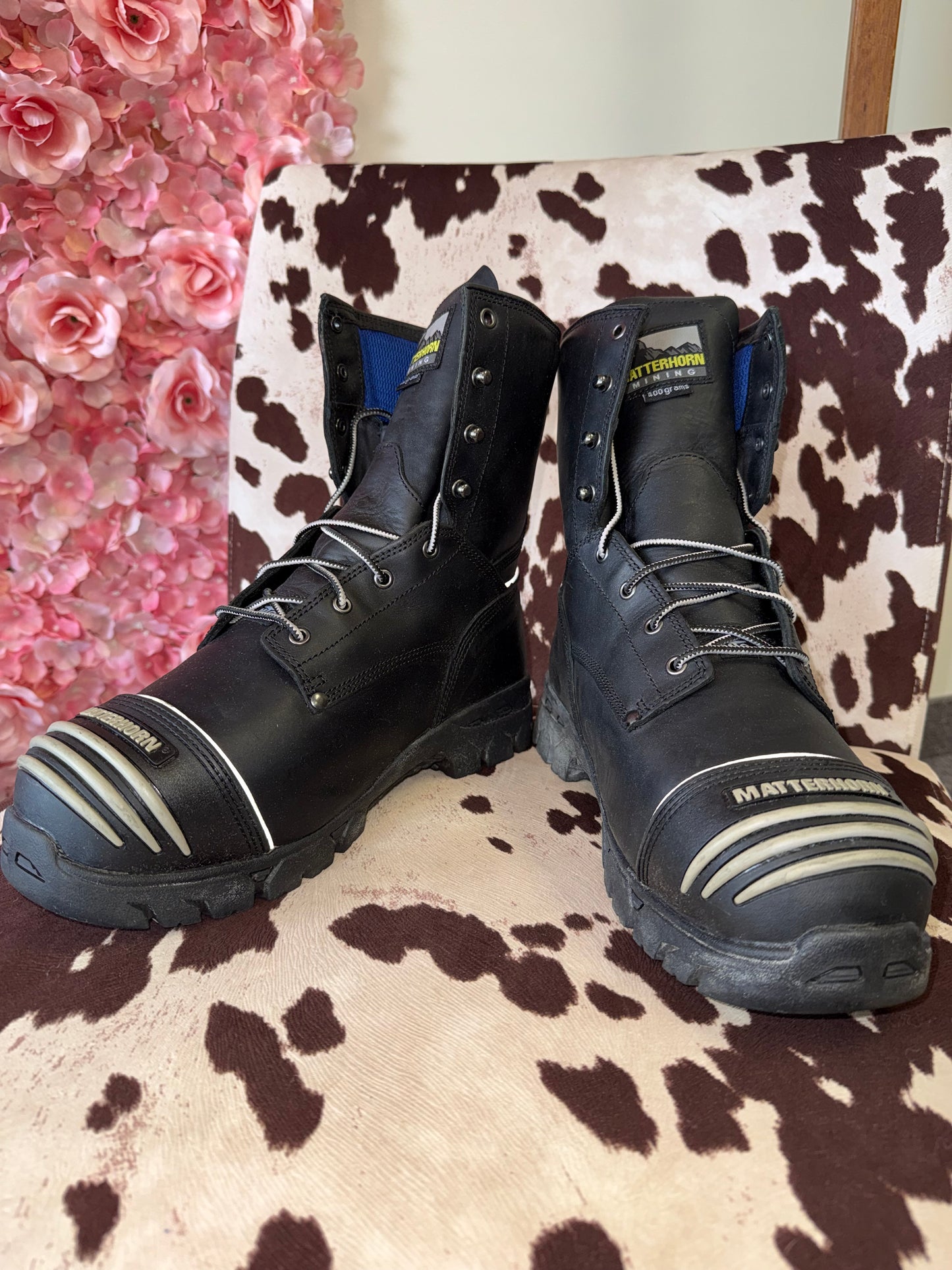 Matterhorn Men's 8" Waterproof Met-Guard Composite Toe Mining Boots