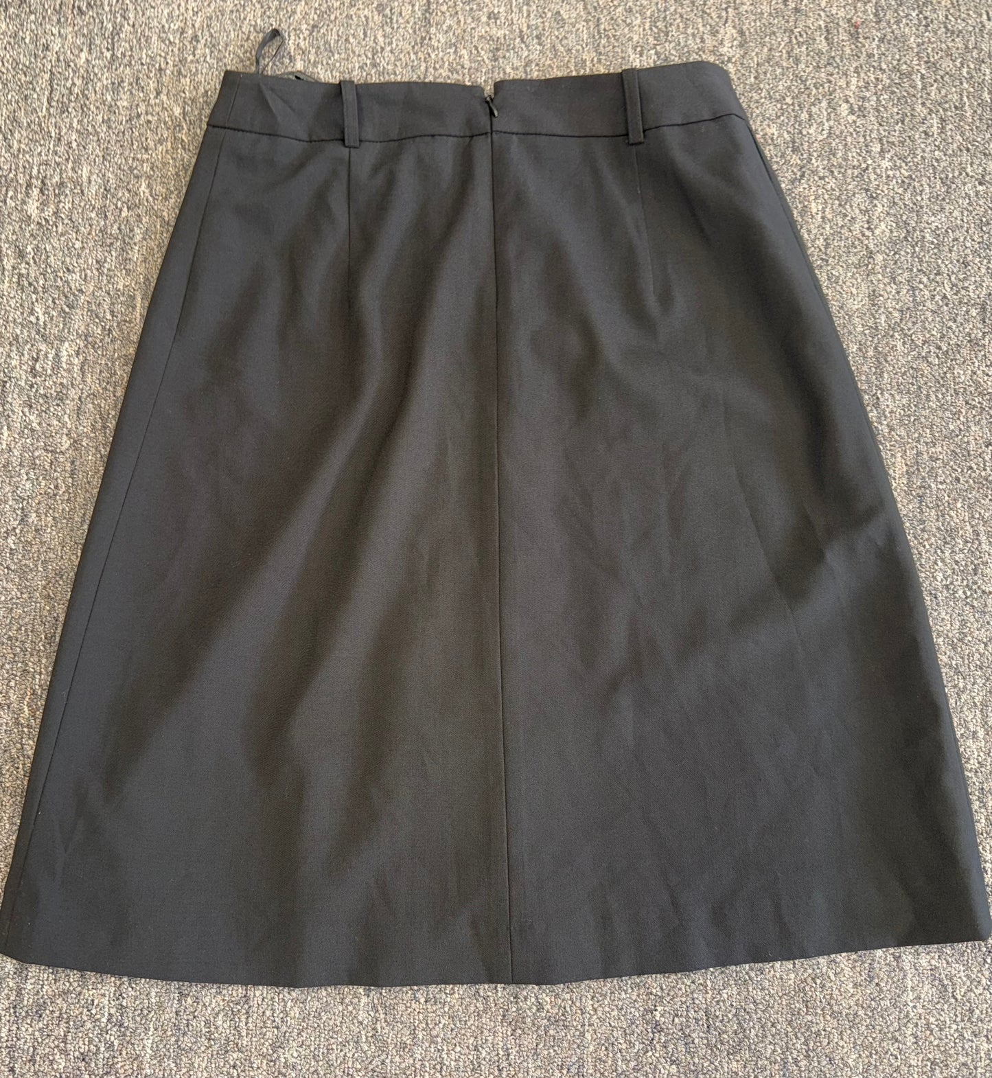 NWT Calvin Klein (4) Brand New Pleated Black Skirt