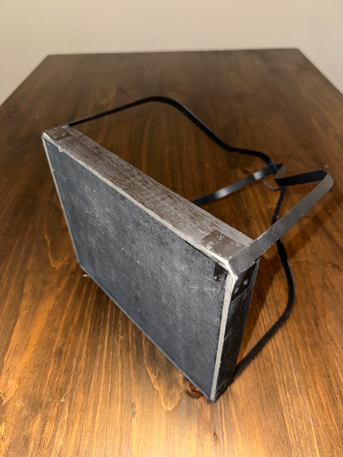 Wooden//Metal Candle Holder