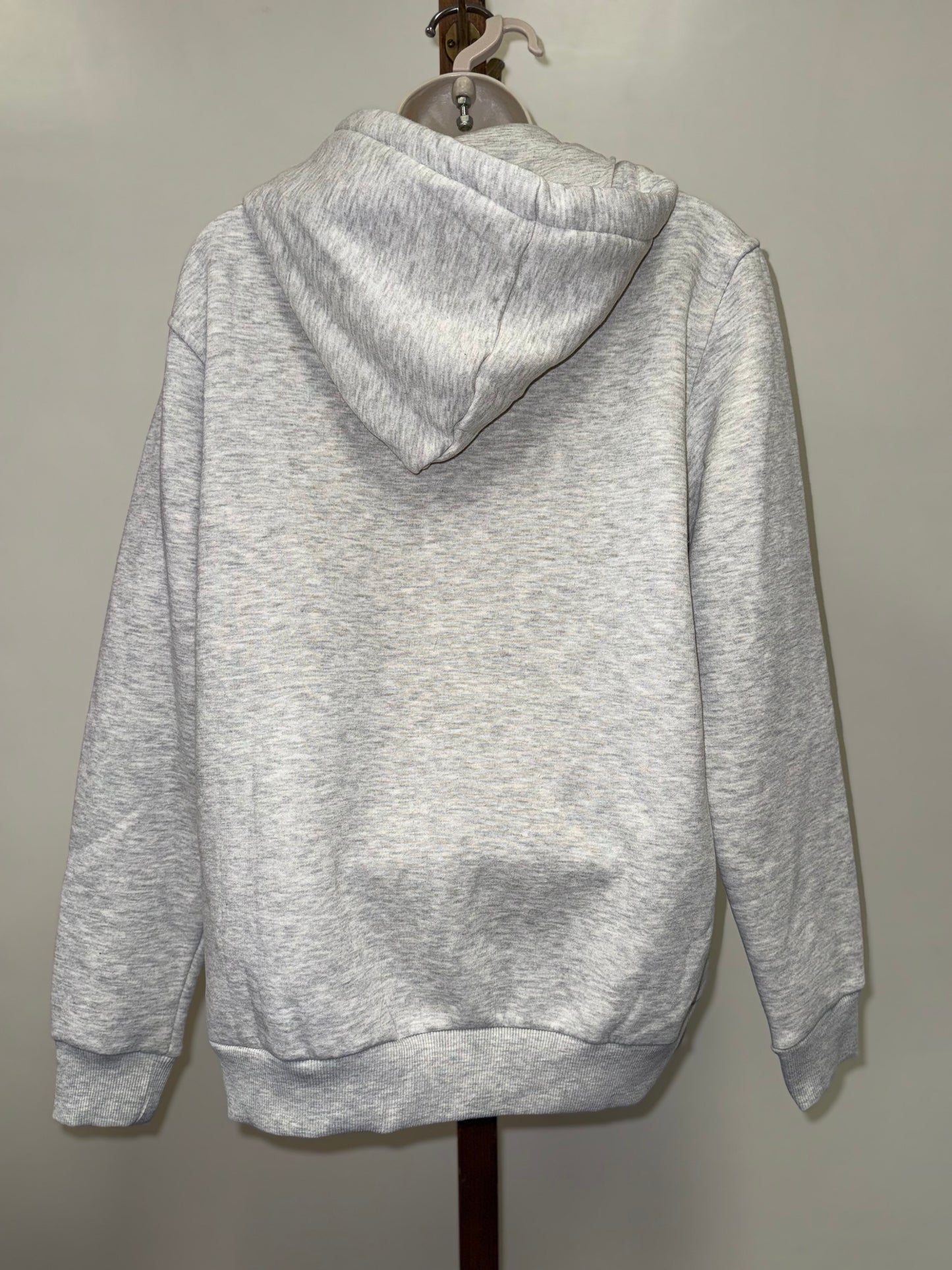 Sanex Textile France (Small) Grey 'Paris France' Zip Up Hooded Sweatshirt