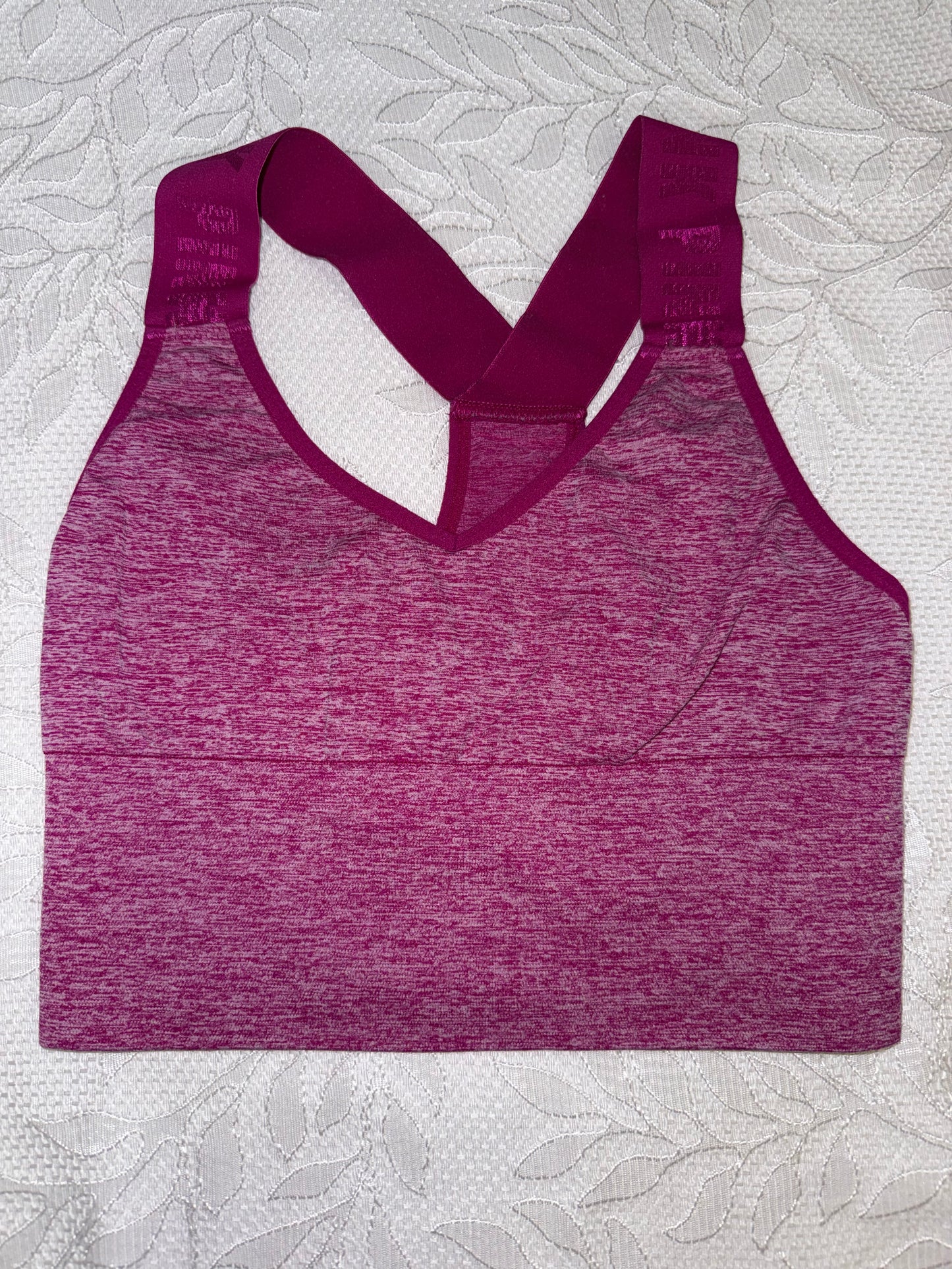 PINK Victoria's Secret Hot Pink Sports Bra