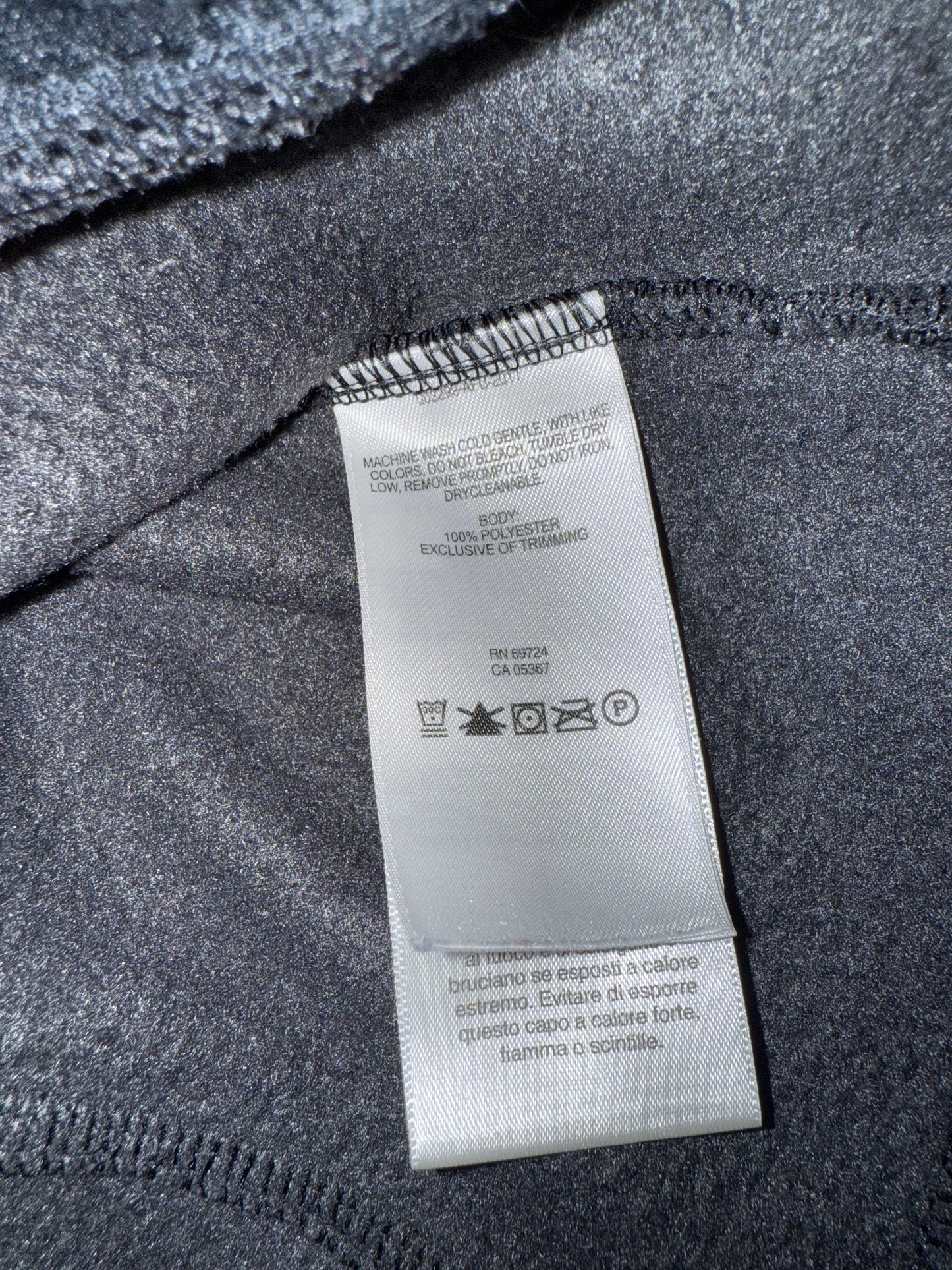 Columbia (Medium) Black Fleece Zip Up Vest