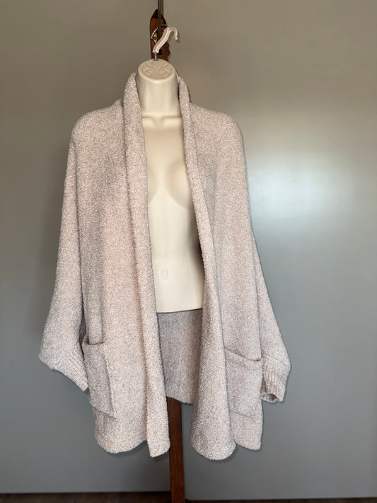 89th & Madison (Medium//Large) Cream Soft Oversized Sweater Cardigan