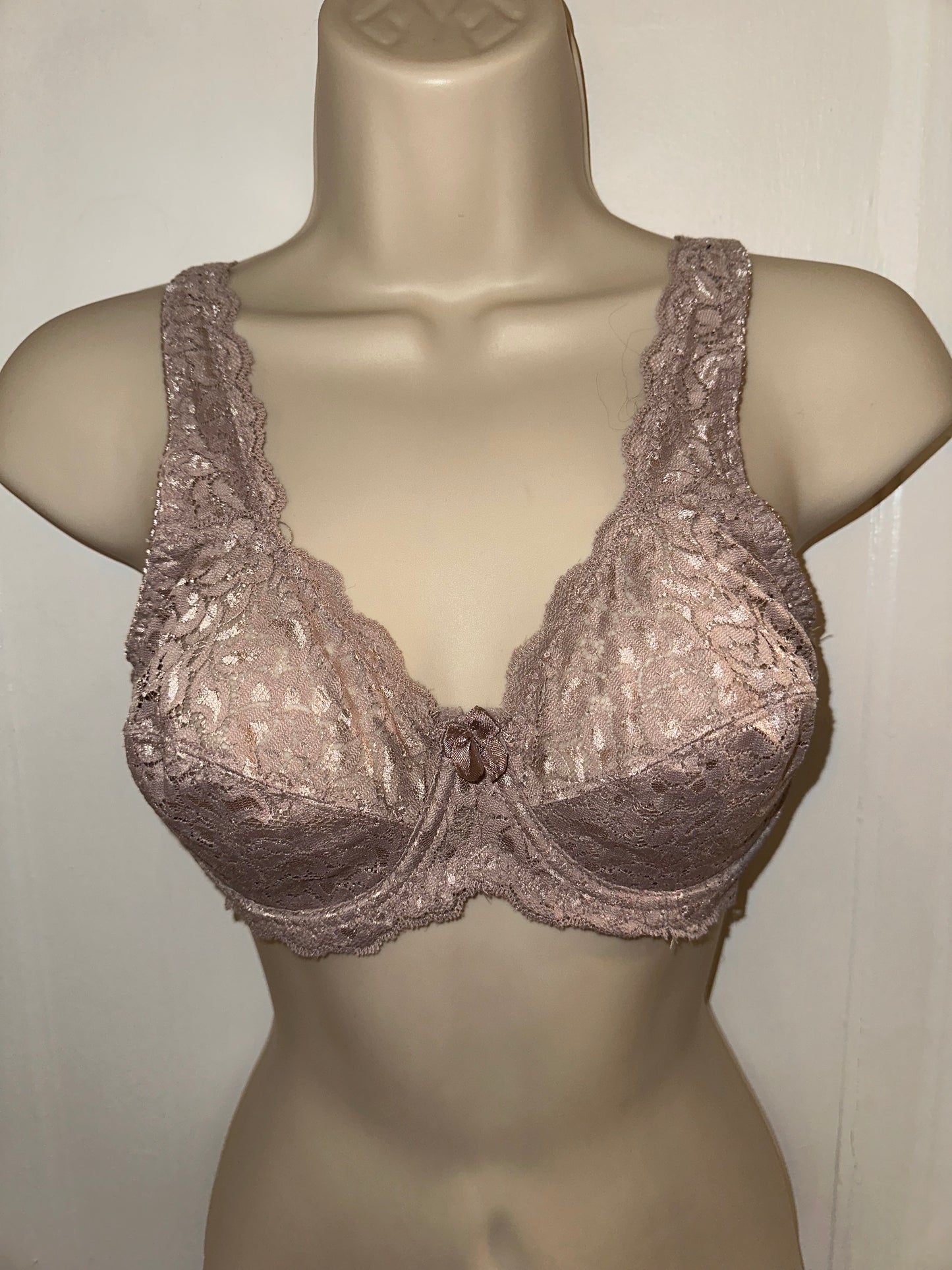 Pink Lace (34C) Bra