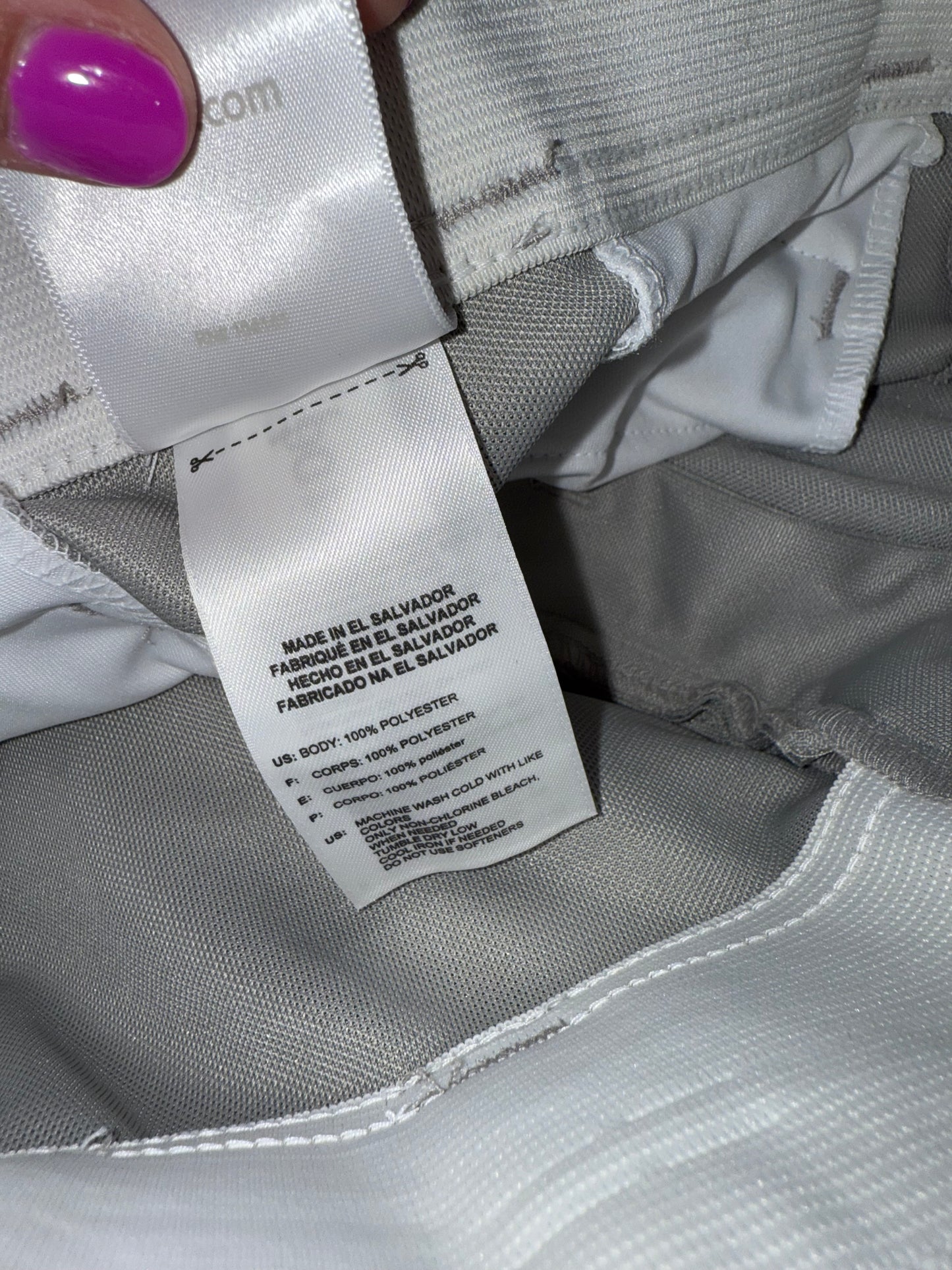 NWT Adidas (Kids XS) Brand New Light Grey Knicker Baseball Pants