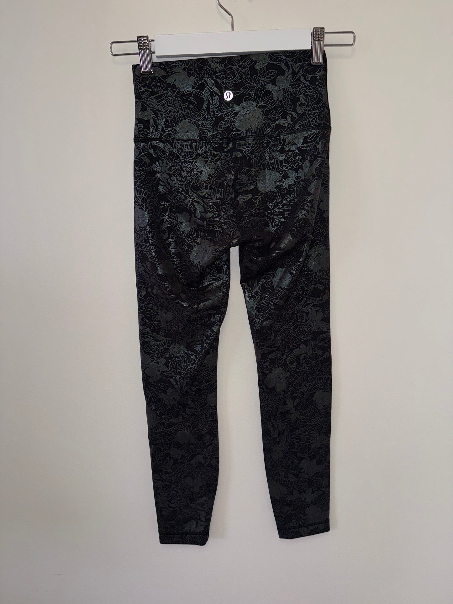 lululemon (4) Wunder Train High Rise Floral Pattern Leggings