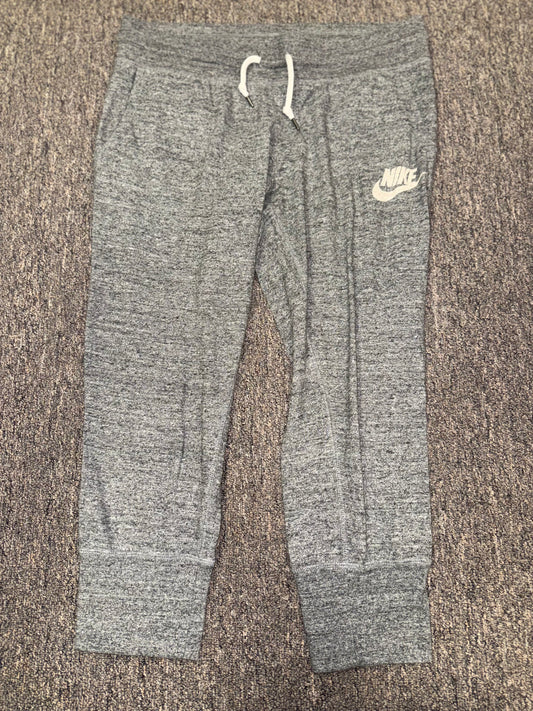 Nike (Medium) Grey Drawstring Jogger Capris with Vintage Red Tag