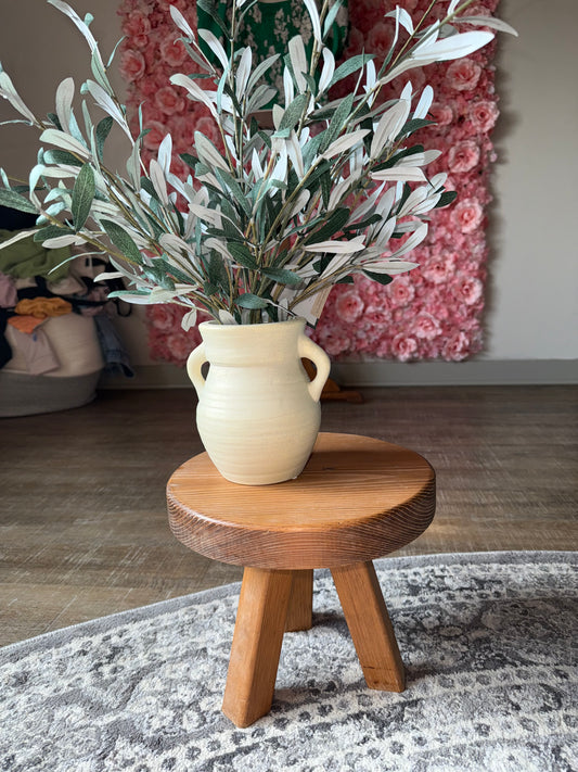 Wooden Accent Stool