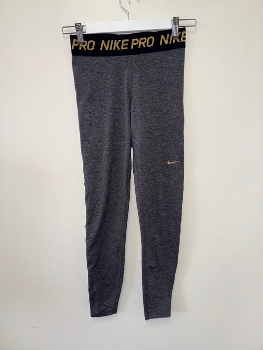 Nike Pro (XS) Grey Dri Fit Leggings