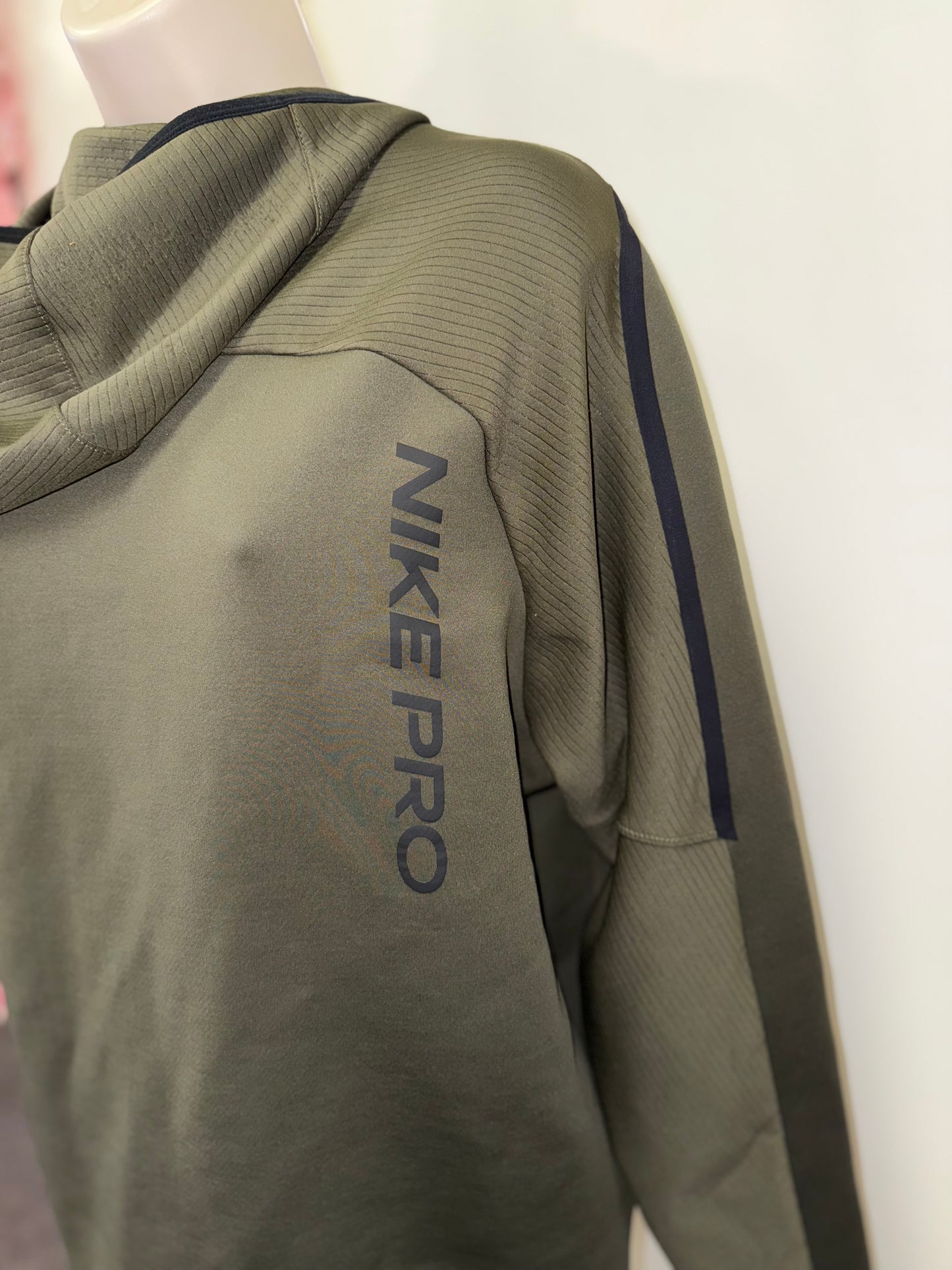 Nike Pro (Large) Green Dri-Fit Training Hoodie