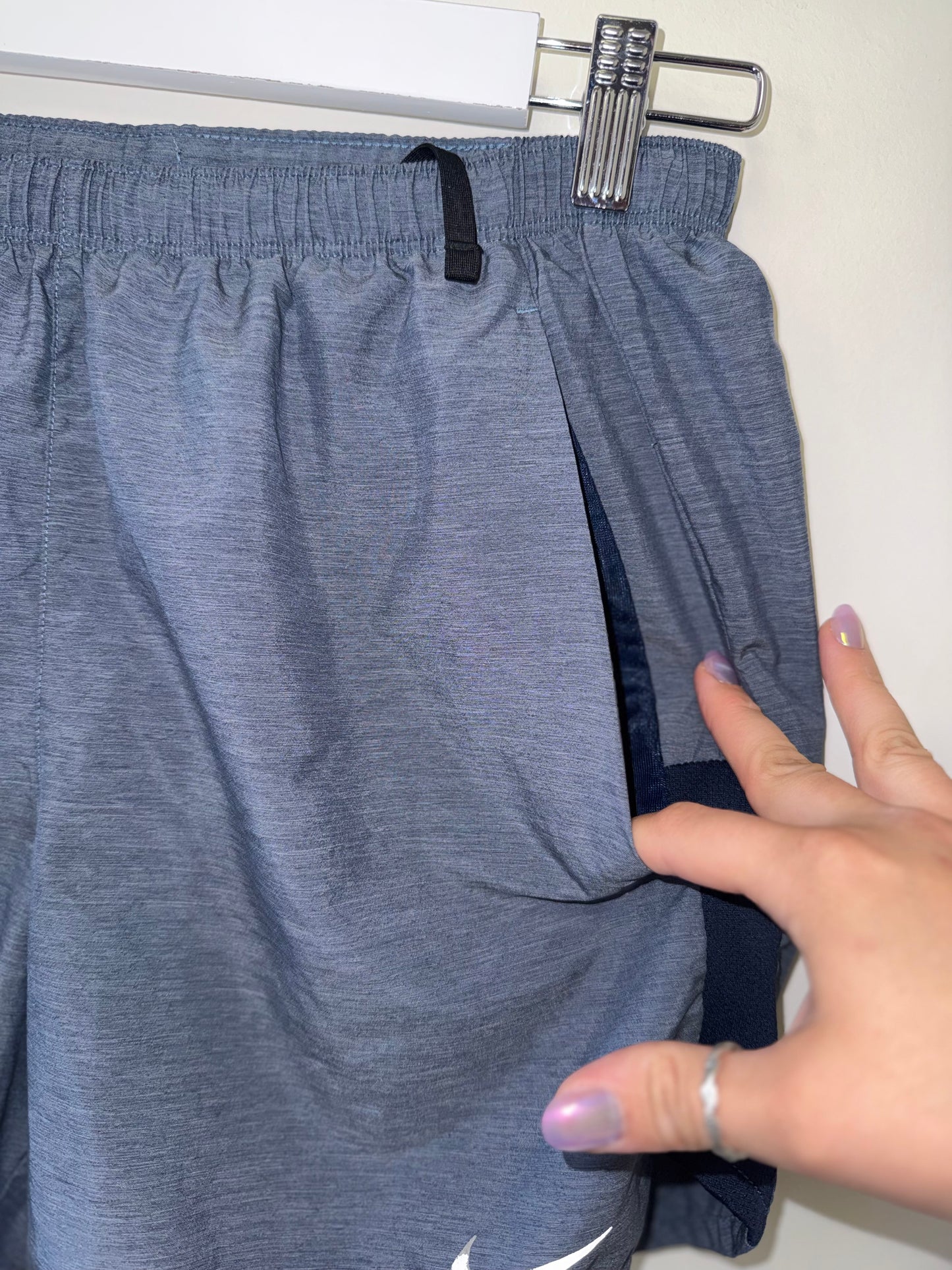 Nike (Small) Blue Dri-Fit Sporty Shorts