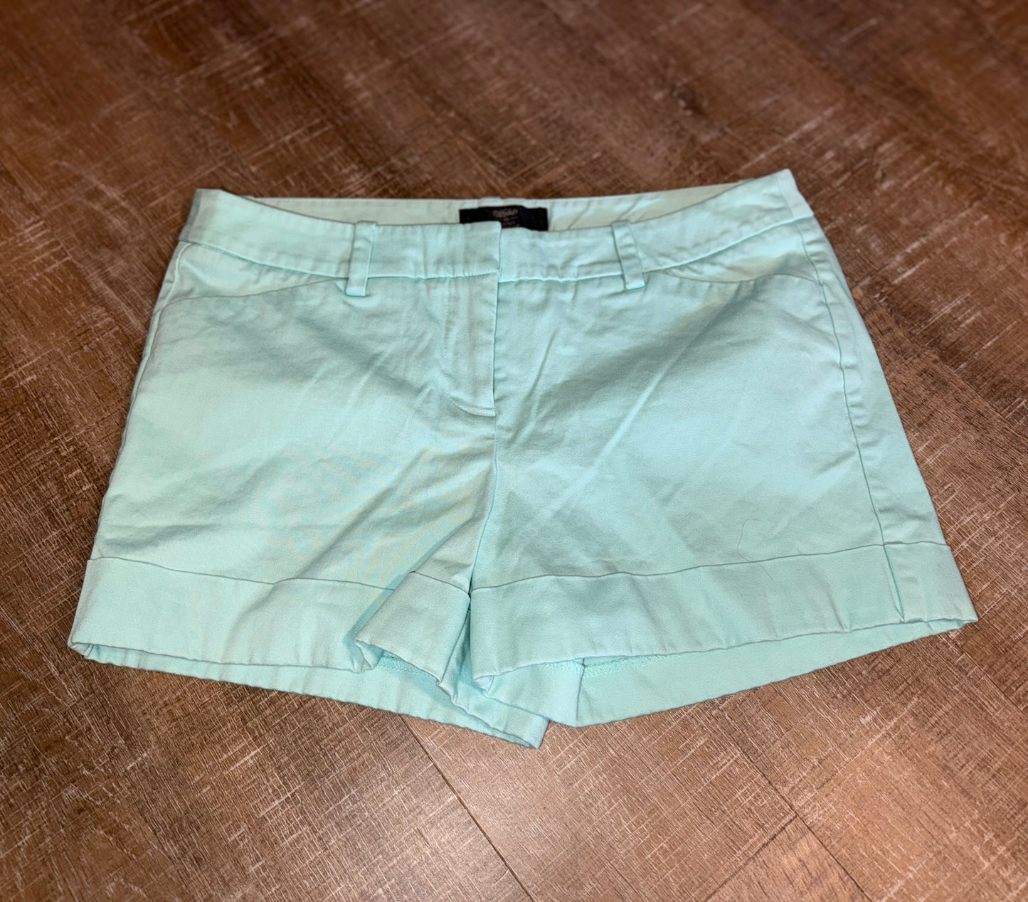 Mossimo (6) Turquoise Dress Shorts