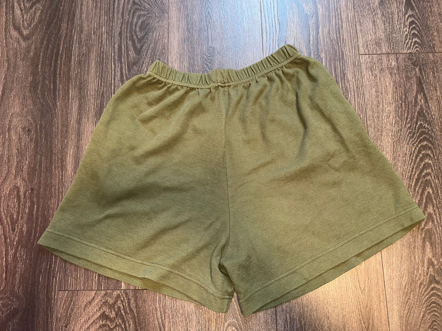 Separate Issue (Large) Vintage Green Knit Shorts with Pockets and Stretch