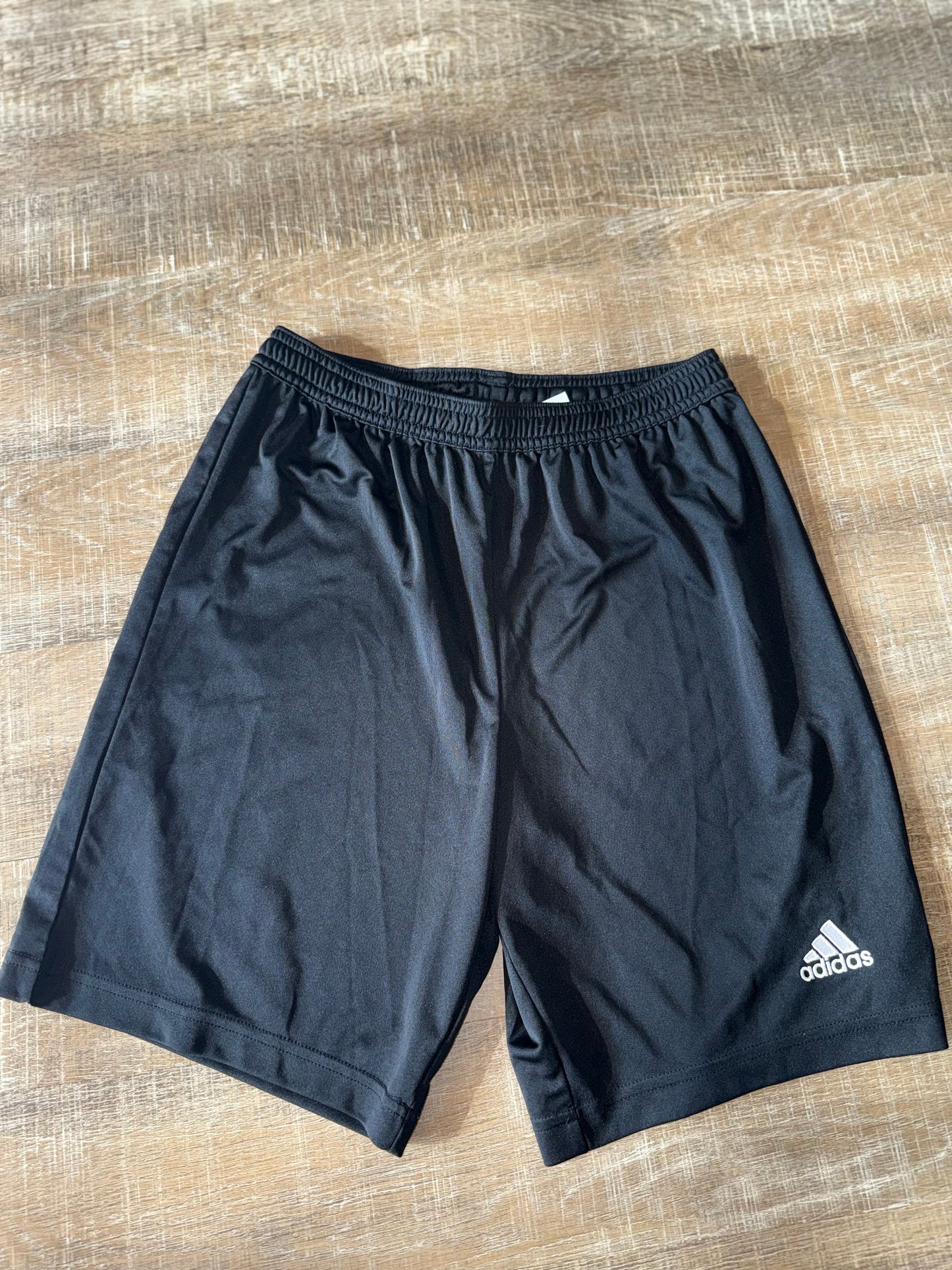 adidas (Large) Black Drawstring Shorts